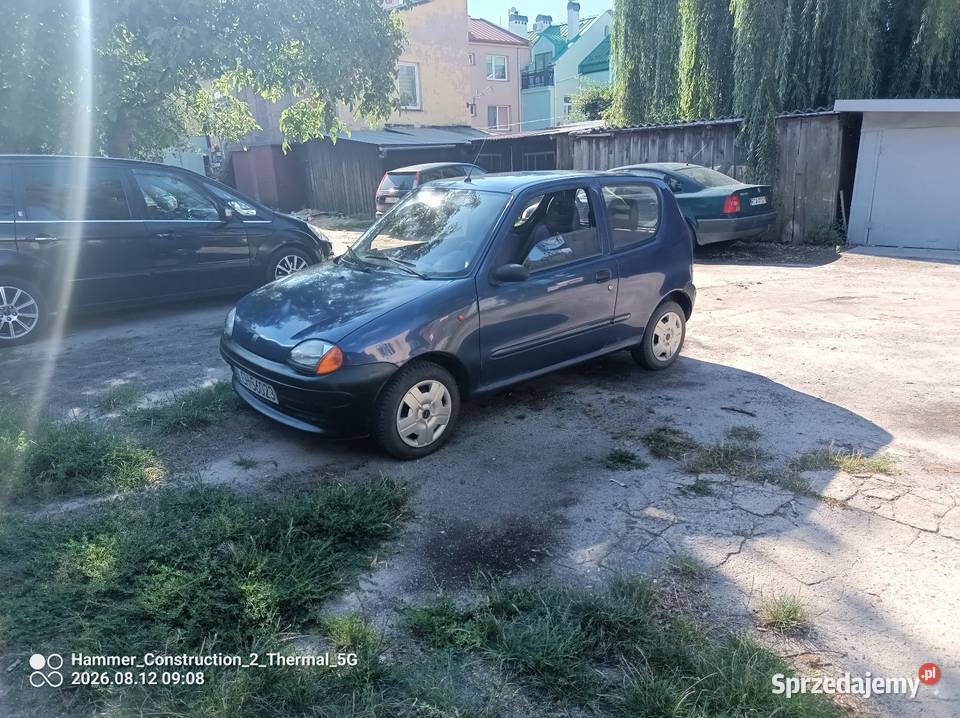 Fiat Seicento 1999r 900 benz Włodawa