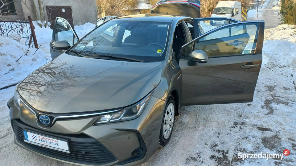 Toyota Corolla Comfort eCVT 18 Hybryda Tempomat ESP pomorskie Gdańsk sprzedam