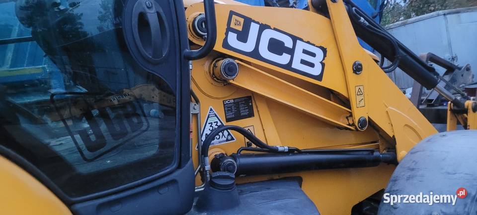 Jcb 3cx 2018 r trzy lyzki ładny stan Tomaszów Lubelski