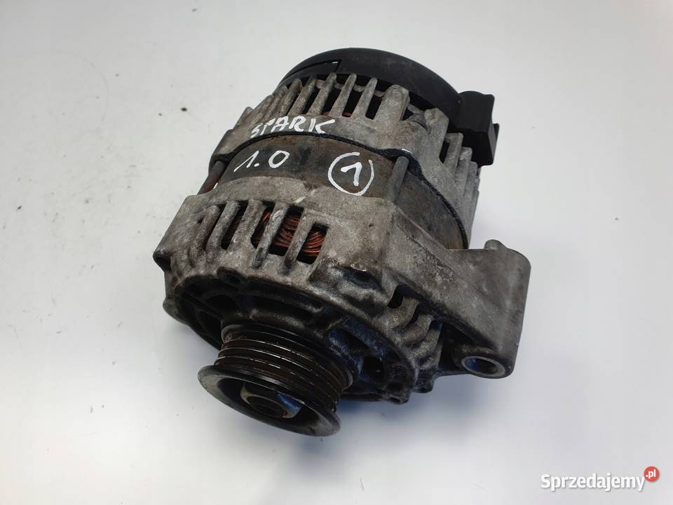 Chevrolet Spark II 10 16V ALTERNATOR 96843503 Układ elektryczny, zapłon Janów