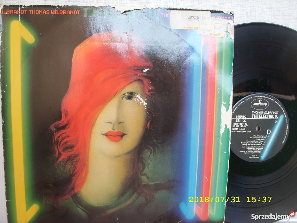 Elektroniczna LP THOMAS WILBRANDTTHE ELECTRIC elektroniczna Wołów