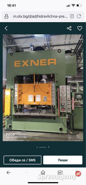 Prasa hydrauliczna Czarny Las