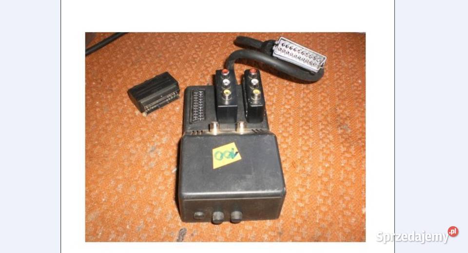 Rozdzielacz 3x rca na 3 odbiorniki audio video Olkusz