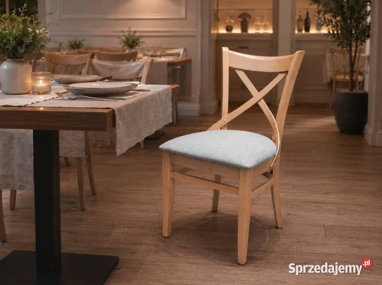 Krzesło X Gięty do domu jadalni restauracji wielkopolskie sprzedam