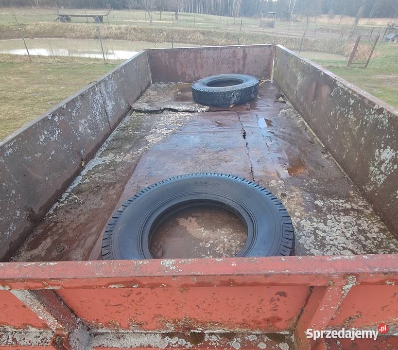 Sprzedam przyczepę d35 do remontu uszkodzony Gościencin