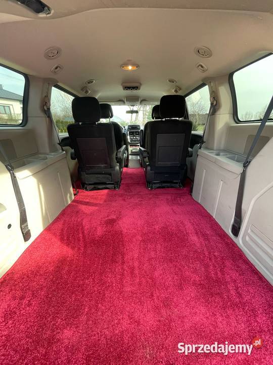 DODGE GRAND CARAVAN srebrny Warszawa sprzedam