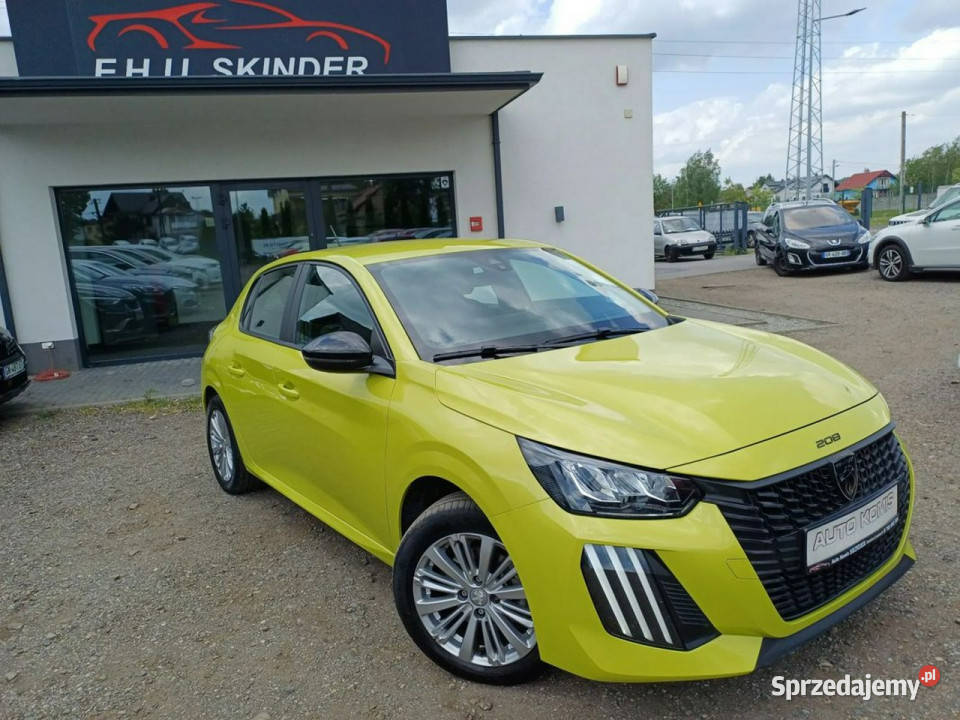 Peugeot 208 1 wł Navi PDCTablet LedClimatronic Zarejestrowany w Polsce małopolskie Chrzanów