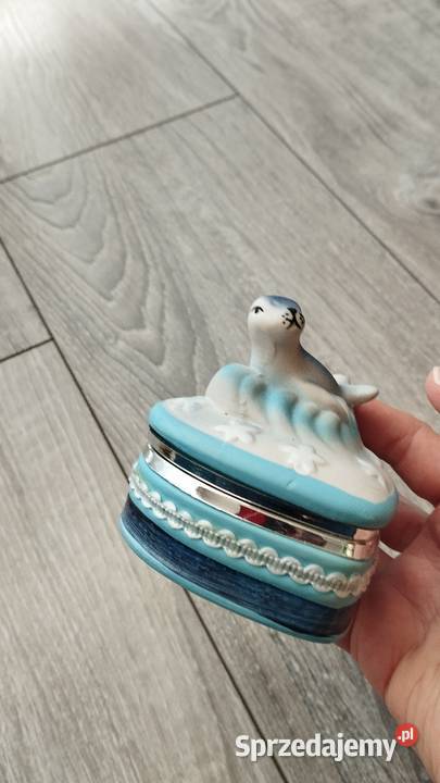 kasetka foka pamiątka mała szkatułka Poznań
