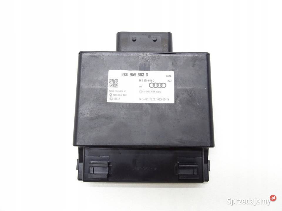 MODUŁ STEROWNIK NAPIĘCIA 8K0959663D AUDI A3 8P osobowe Komputery