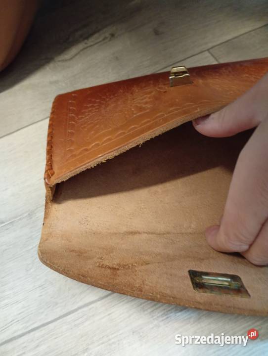 Real Leather Skórzana torebka do ręki z Madrytu Do ręki  Kraków