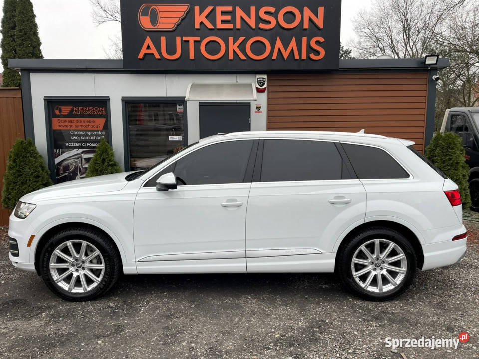 Audi Q7 7Osobowa 4x4 HAK LED Klima Navi Tempomat gniazdo USB