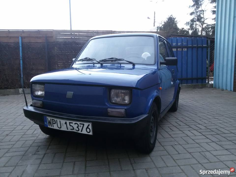 Fiat 126p MALUCH skórzana tapicerka 126