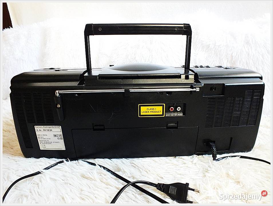Duży Smok Radioodtwarzacz SIEMENS RD118 CD Żary