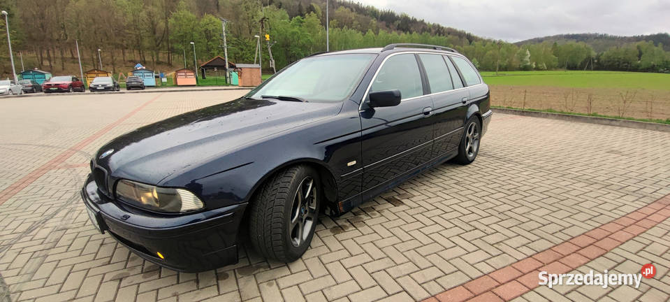 BMW Seria 5 E39 5 Touring 525I 192 KM Manual Orientblau M-Pakiet FL LPG