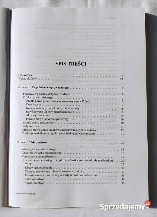 PRAWNA OCHRONA RODZINY Marek Andrzejewski Hajnówka sprzedam