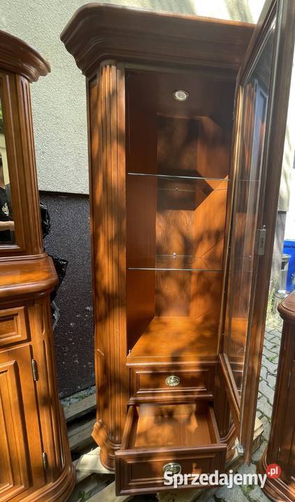 Zestaw mebli salonowych z litego drewna unikat Meble do salonu Warszawa