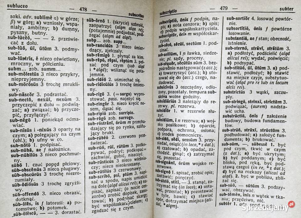 Słownik łacińskopolski Kazimierz Kumaniecki Chełm