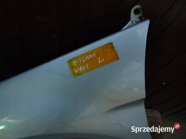 BŁOTNIK LEWY PRZÓD MERCEDES W169 osobowe sprzedam