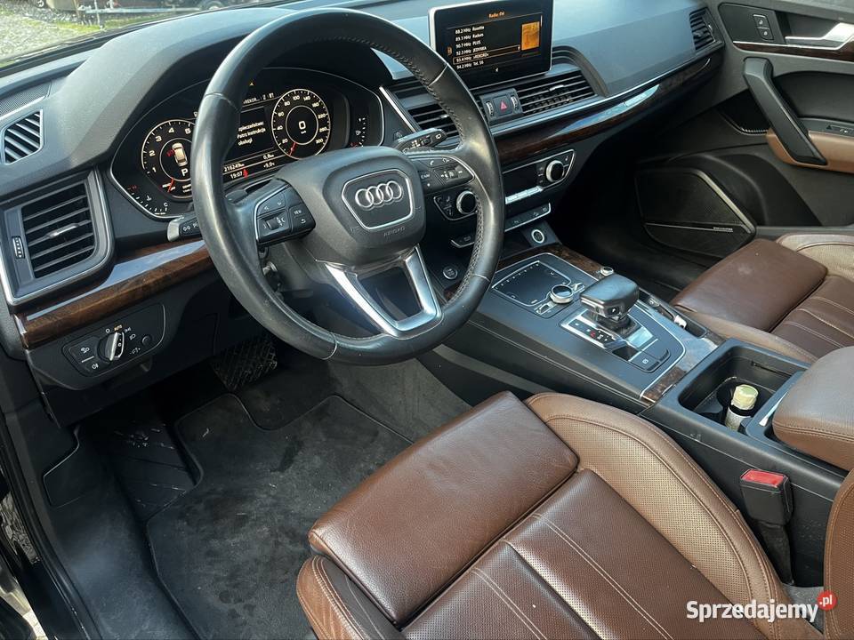 AUDI Q5 20TFSI 2017 uszkodzony silnik asystent parkowania Starachowice