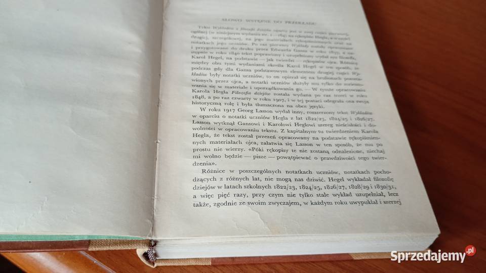 Wykłady z filozofii dziejów 1 Hegel Biblioteka Rok wydania 1958