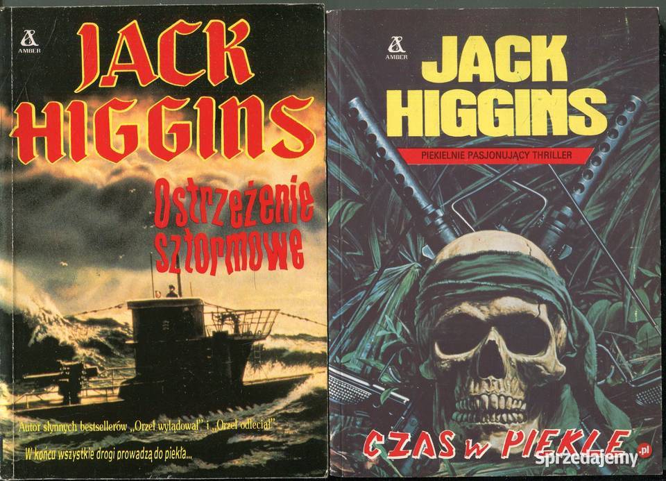 Ostrzeżenie sztormowe Czas w piekle Jack Higgins Pozostałe Szczecin