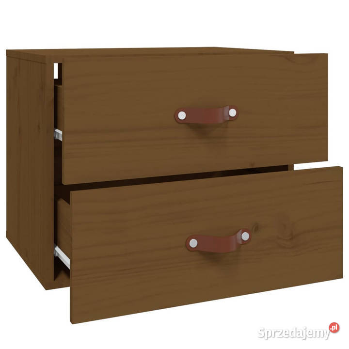 Szafka nocna wisząca 50x36x40 miodowy brąz sprzedam