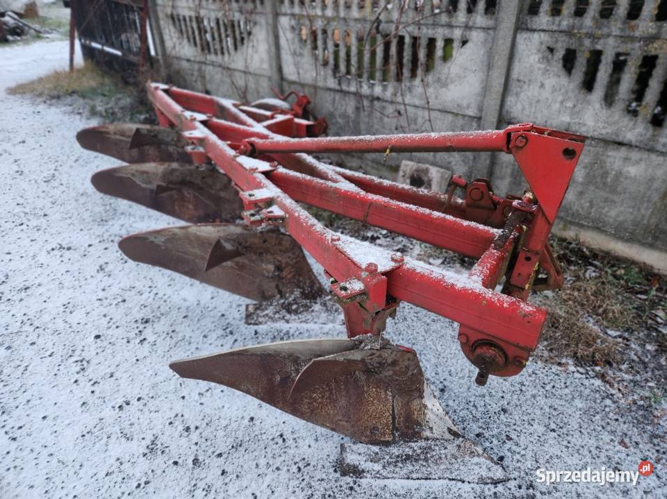 Pług 4skibowy Unia Grudziądz Kobuz Pługi łódzkie Pomiary