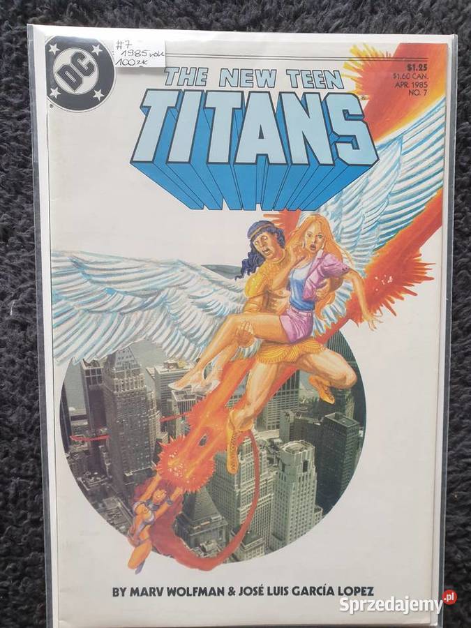The Teen Titans komiks DC USA 1985 Gdynia