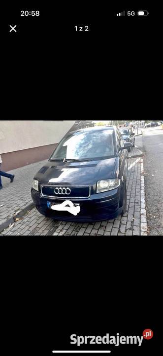 Zadbane Audi A2 nowe opony CD Tuliszków