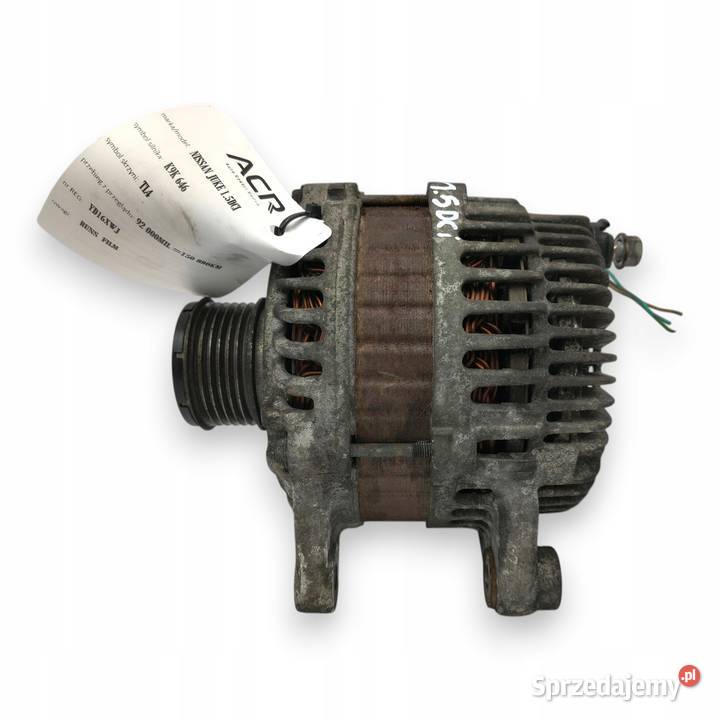 ALTERNATOR Nissan Juke Qashqai 15 dCi A3TJ4081ZE lubelskie Chełm