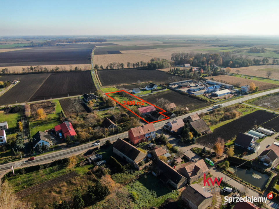 Grunt 3400m2 Cieszyce Akacjowa dolnośląskie