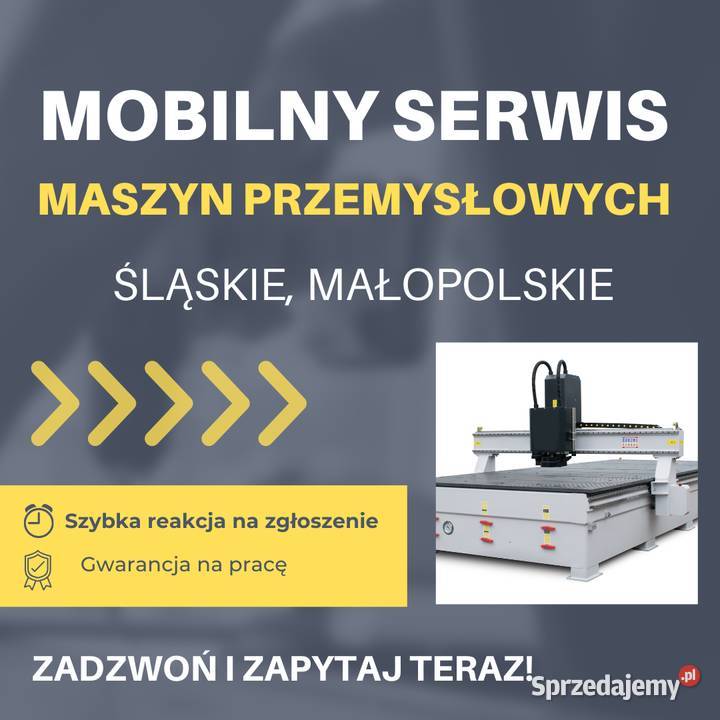 Utrzymanie ruchu maszyny przemysłowe Śląskie Katowice naprawa