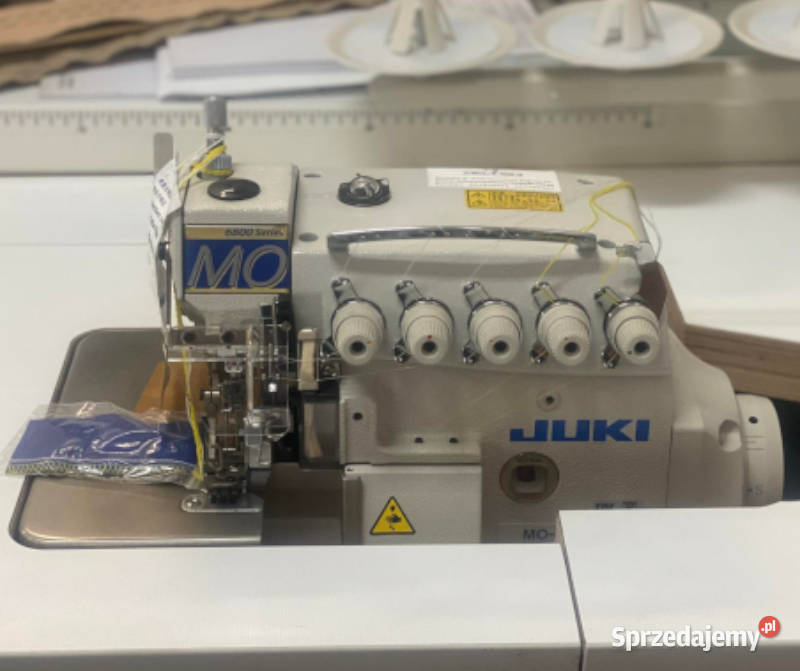 OVERLOCK JUKI MO6843S MATERIAŁY LEKKIE I CIĘŻKIE Rzeszów sprzedam