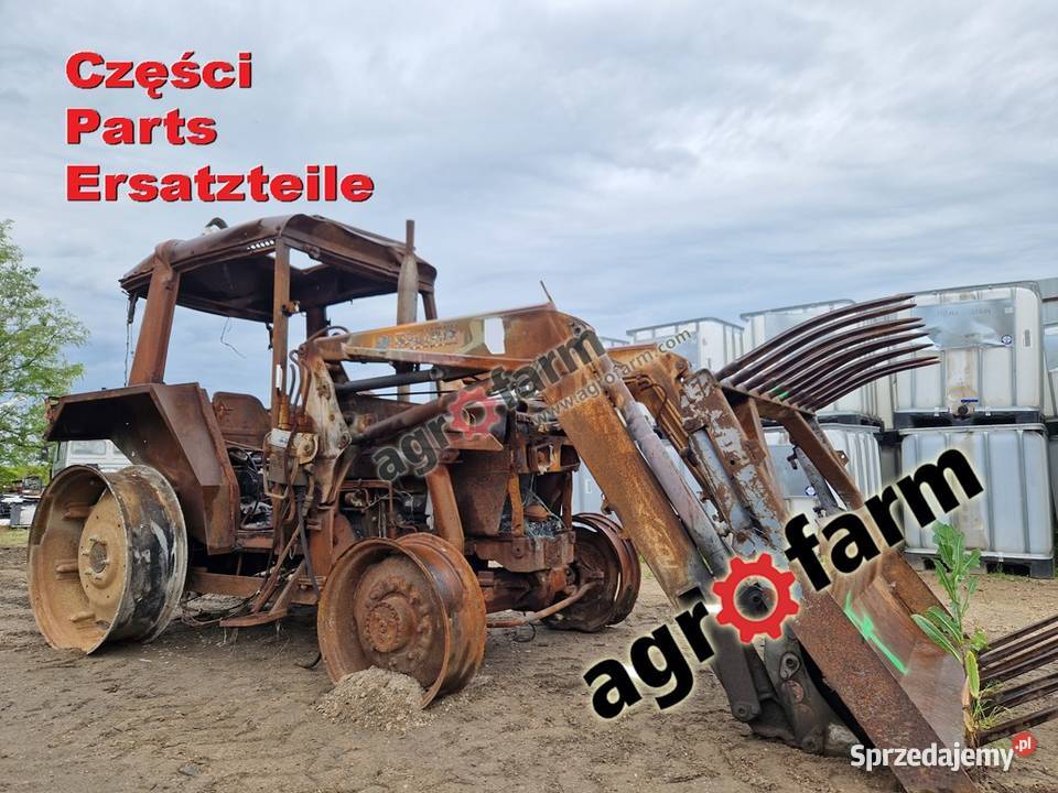 Case 633 części skrzynia biegów silnik most oś Do ciągników