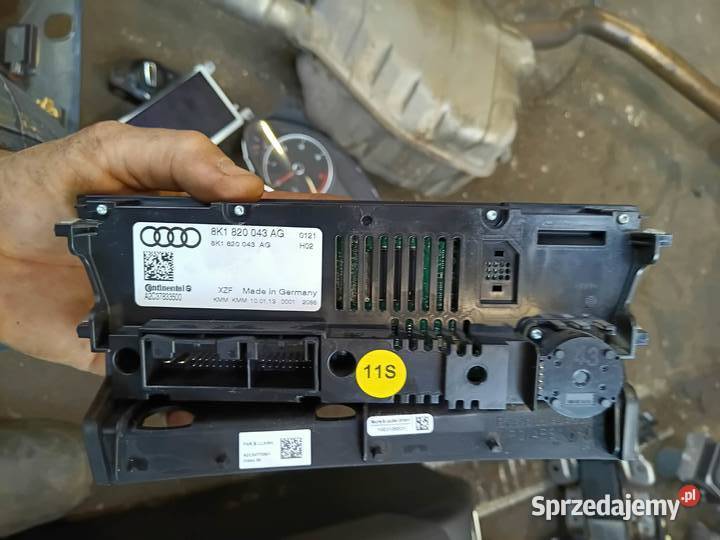 Panel klimatyzacji Audi A4 B8 8K1 820 043 AG świętokrzyskie