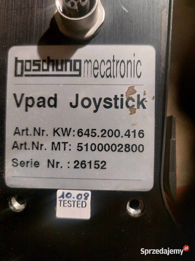 boschung vpad joystick Pozostałe Limanowa