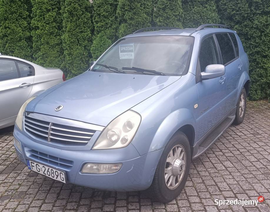 SSANGYONG REXTON 27 DIESEL 4X4 ZAMIANA 2696cm3 wielkopolskie Lipka