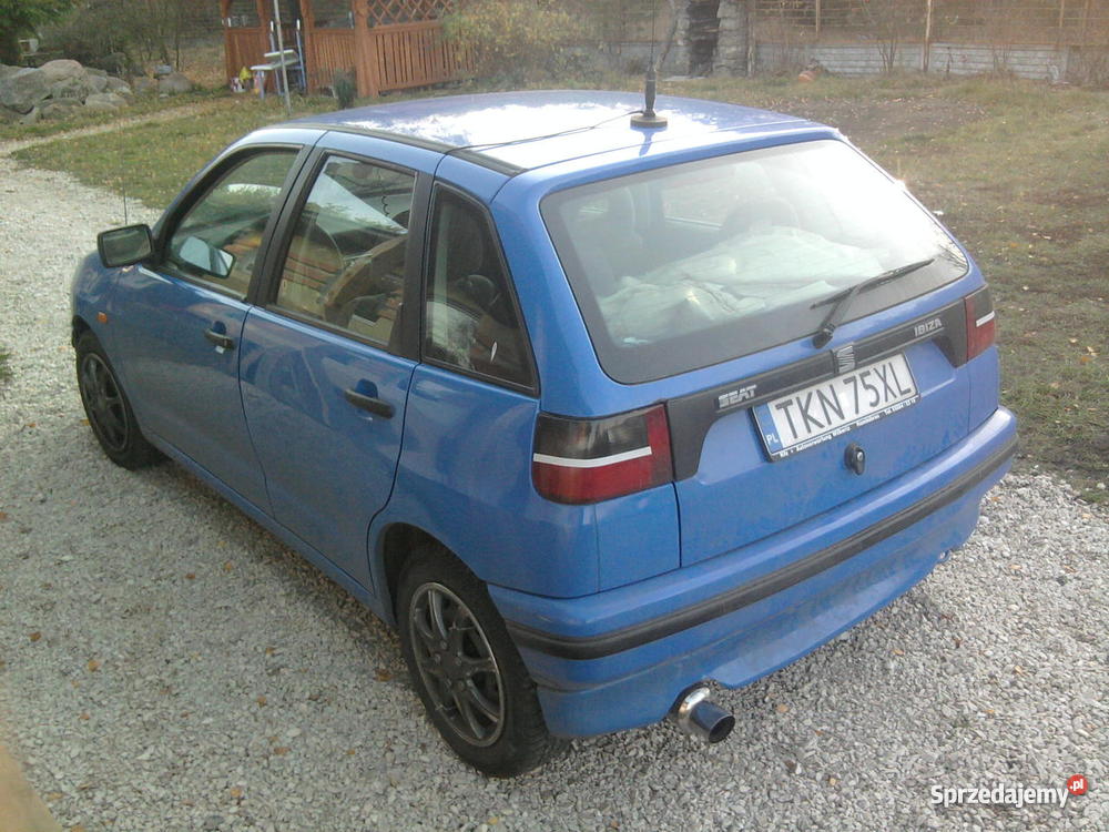 SEAT IBIZA 14 NIEBIESKI Rok produkcji 1995 sprzedam