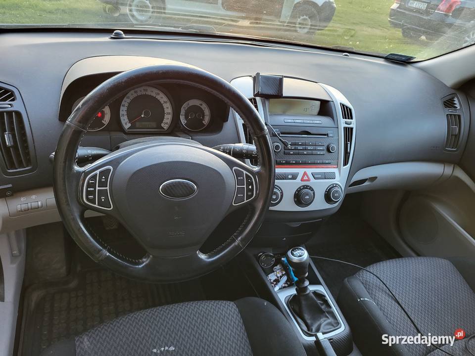 KIA CEED 14 benzyna gaz 2007 uszkodzony Węgrów