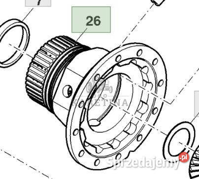 John Deere 9420RX 9470RX 9520RX 9620RX Obudowa Jastrzębniki