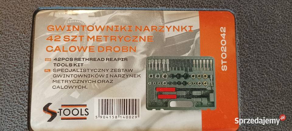 Zestaw do naprawy i czyszczenia gwintów Pozostałe mazowieckie Warszawa