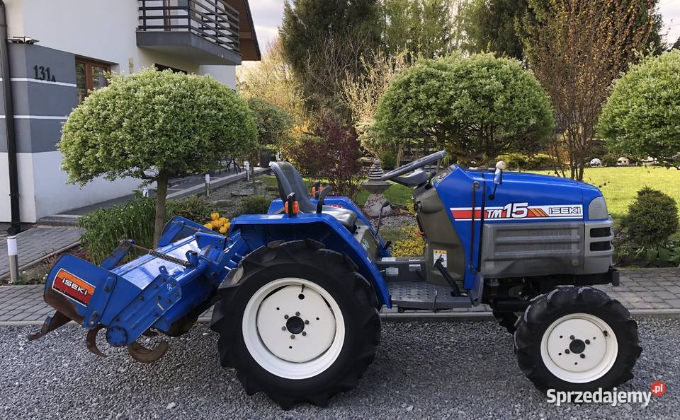 Traktorek 4x4 Iseki TM15 Japoński Glebogryzarka sprzedam