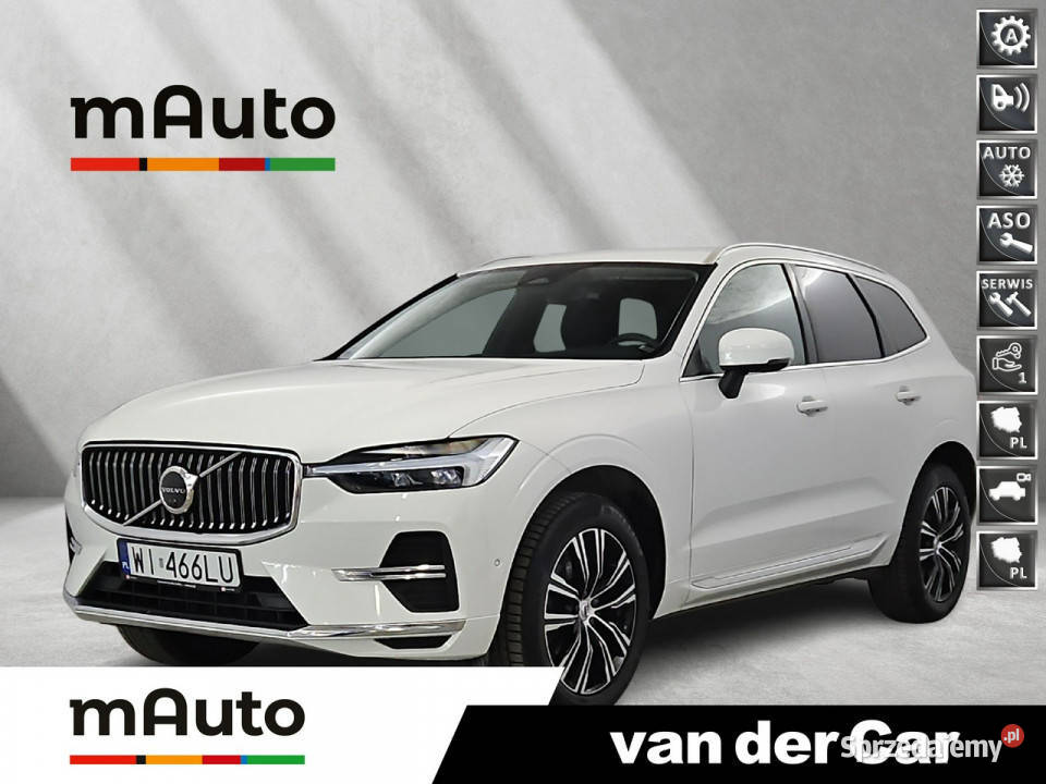 Volvo XC 60 B4 B Plus Bright Z Polskiego Salonu wspomaganie kierownicy Warszawa