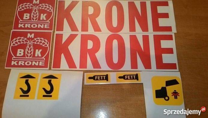 Naklejki na maszyny rolnicze