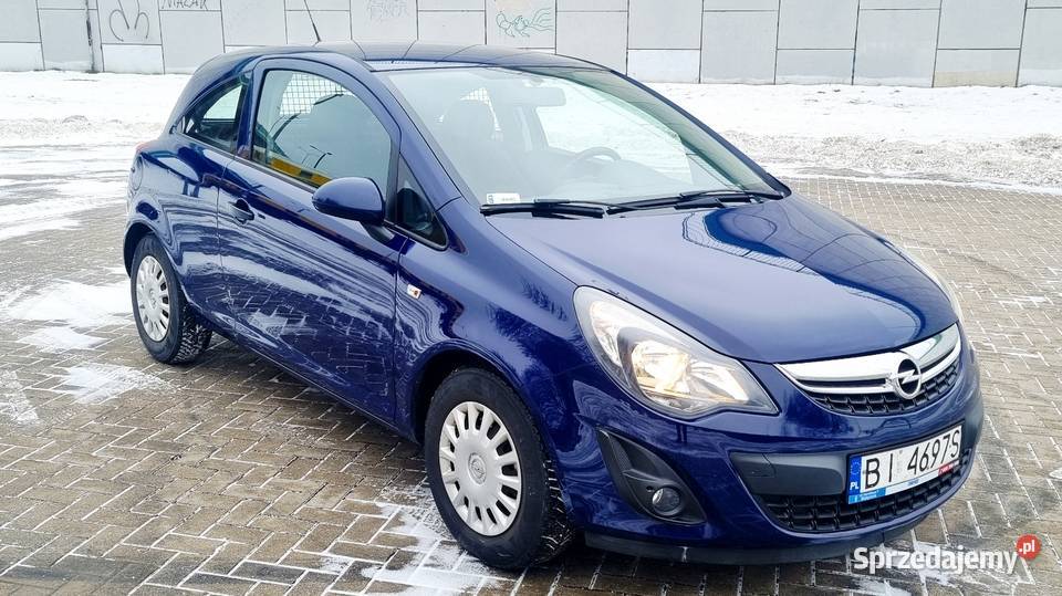 Opel Corsa D 12 Benz Van nieuszkodzony Opel podlaskie Białystok