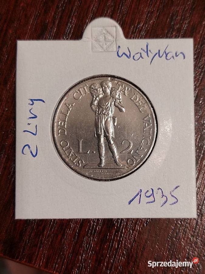 Monety 2 liry 1935 lubuskie Żary