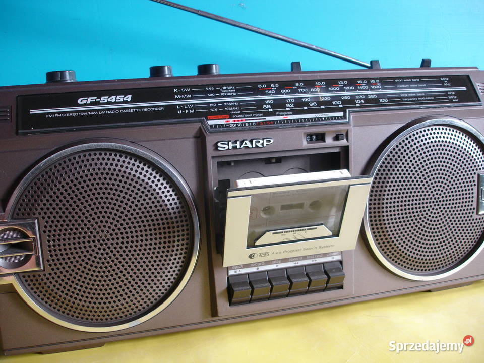 Radiomagnetofon SHARP GF5454HB Zielona Góra