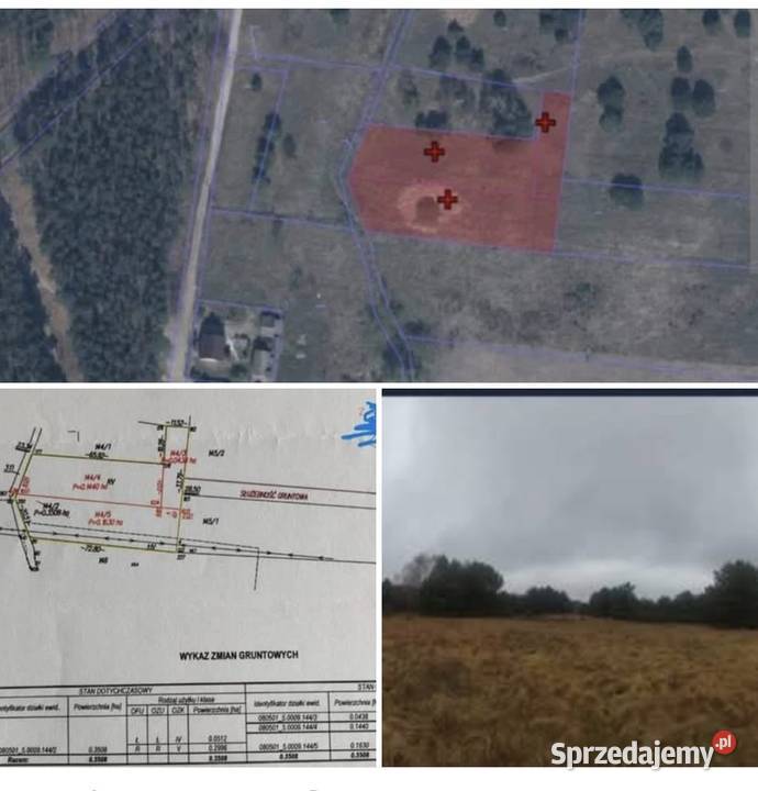 Sprzedam dzialki budowalne Sądów