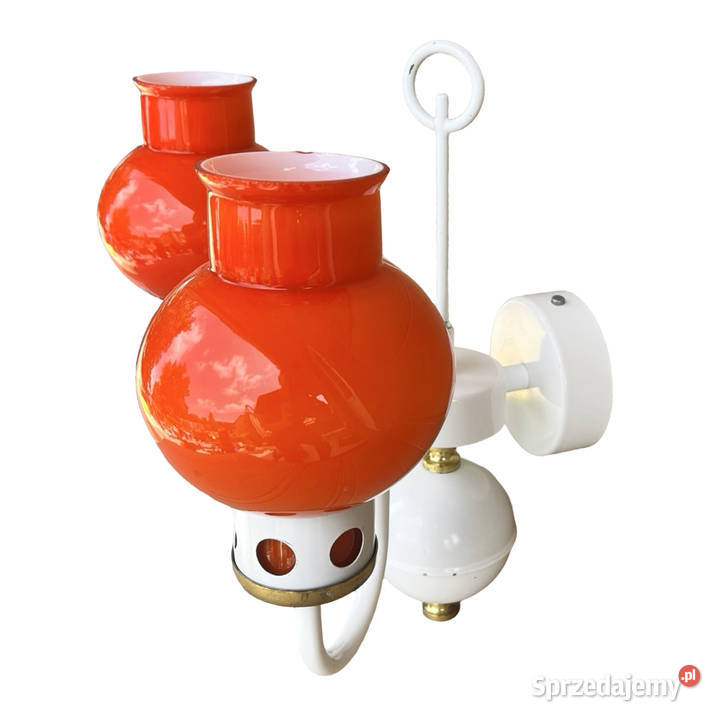 Kinkiet lampa ścienna Drukov Brno Czechosłowacja mazowieckie Warszawa sprzedam