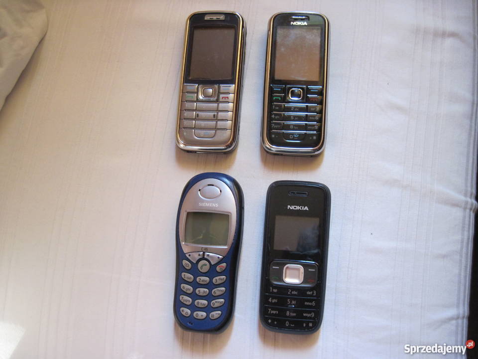 Różne telefony 5 Nokia Siemens wielkopolskie Poznań